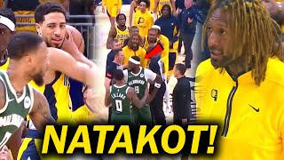 Makikipag SUNTUKAN na ang MMA bodyguard ng Pacers natakot si Portis, iyak kay Haliburton!