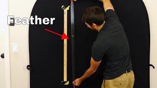 Dropping a Feather and a Coin in a Long Vacuum ChamberGravity Demonstration