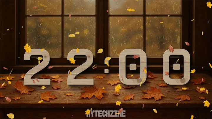 22 Minute Autumn Timer with Ambient Music | Study & Focus Countdown 🍁🎶