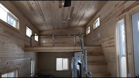 Modern Cabin Style Tiny House On Wheels - Tour