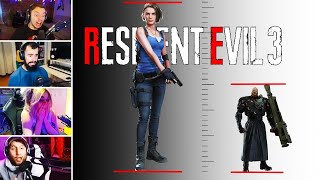 Resident Evil 3 Nemesis Jumpscares Funny Moments Part 5 (RE3 Remake)