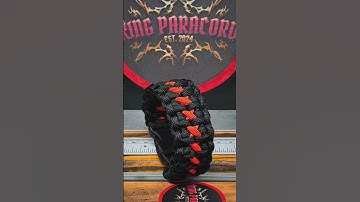 Forged by the Gods: Odin’s Chain Paracord Bracelet #paracordbracelet #diy #knot #shortvideo #model