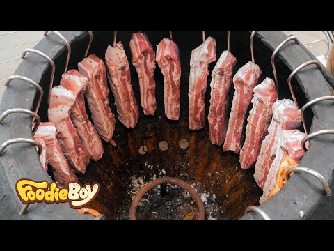 Pork <strong>BBQ</strong> Cooked Charcoal <strong>Pot</strong> Oven Korean Style