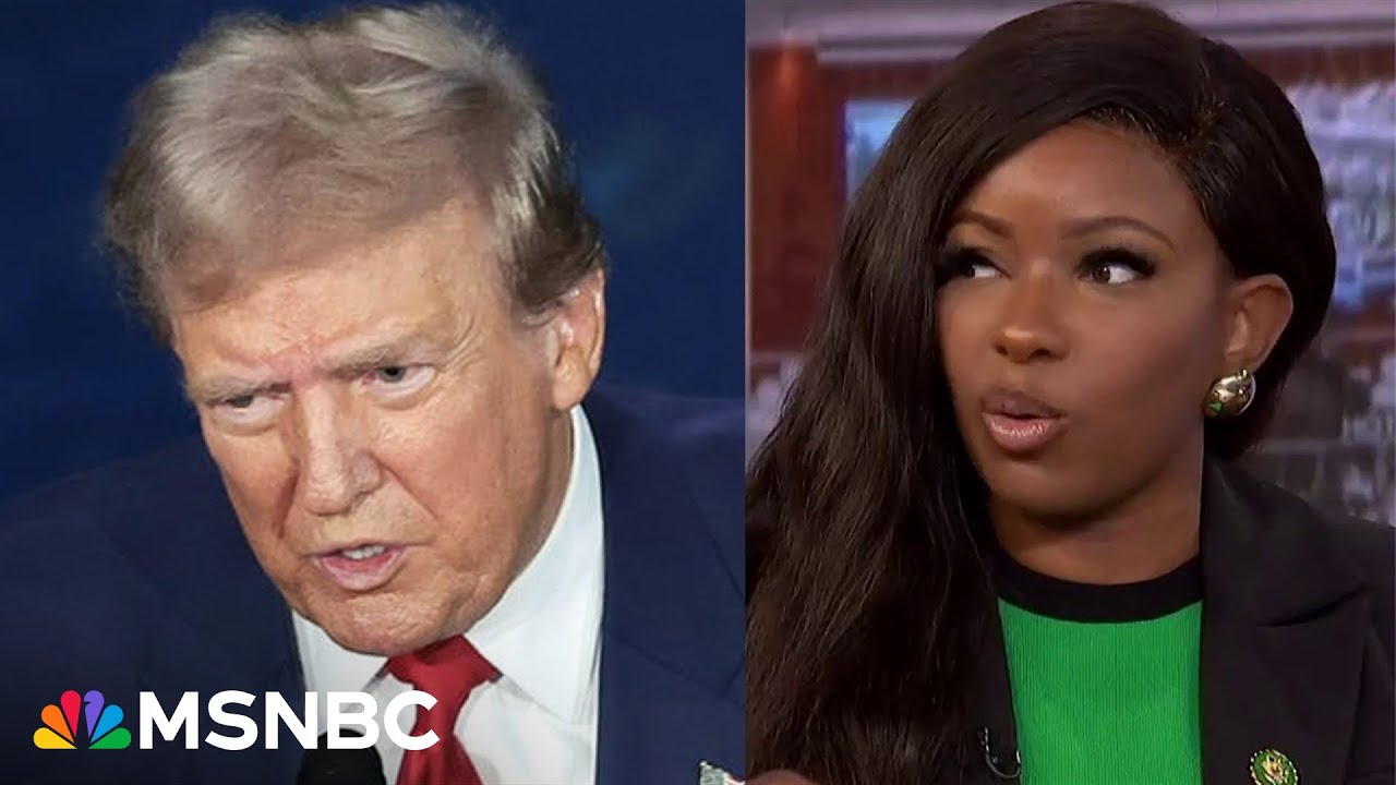 Rep. Crockett: Trump ‘looked unhinged’ as he ‘made up lies’ and ‘went off  on crazy fantasies’