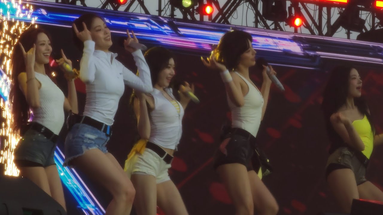 [4k] 20250704 있지 Kiss & Tell 워터밤서울 2025 직캠