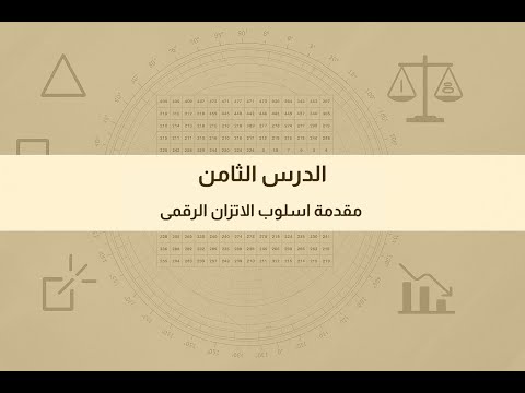 سلسلة الأساليب الرقمية المتقدمه الدرس الثامن مقدمة أسلوب الإتزان الرقمى