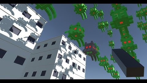 Implementing VR Space Invaders with Unity