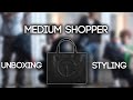 Telfar Medium Shopping Bag Try on & Unboxing