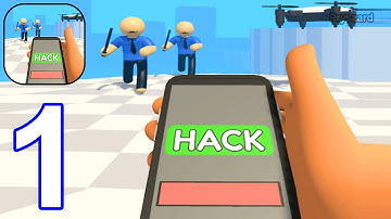 Hacker Simulator - Bank Heist - Gameplay Walkthrough Part 1 Heist 1-4 (iOS, Android Gameplay)