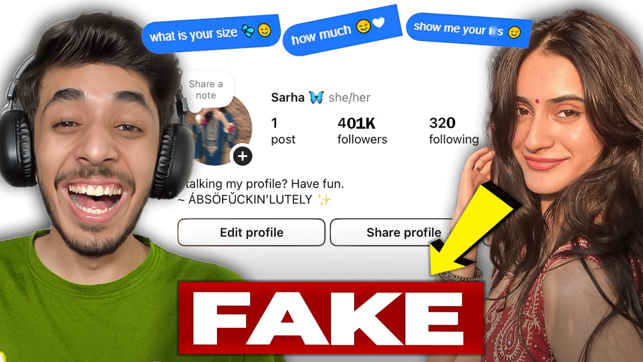 i Created Fake instagram Account as Girl 💀