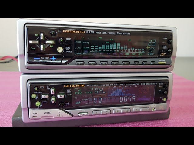 PİONEER CARROZZERİA DEQ-500 DEH-P700 NOSTALJİ RESİTAL ESKİ SERİ