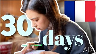 can I learn French in 30 days? 🇫🇷 || part 1