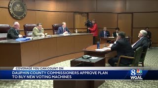 Dauphin County commissioners vote 2-1 to purchase new voting system for county