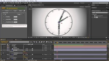 After Effects Tutorial: How to Animate Watch Hands with Expressions