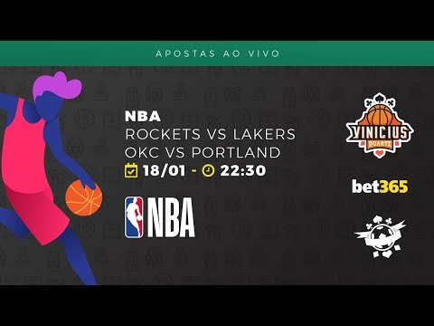 🔴 APOSTAS ESPORTIVAS ao vivo em Basquete • Bet365• Com Vinicius Duarte