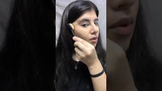 Rainbow in cloud/cotton makeup tutorial.