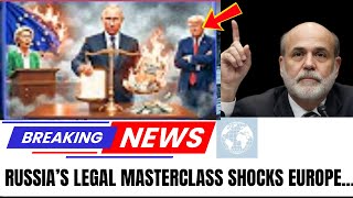 Putins Legal Masterpiece: How Russia Legal Masterclass Crushes Europes Arrogance