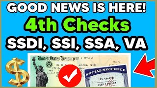 FINALLY! DEPOSIT CHECKS!* PAYMENTS FOR SENIORS Social Security, SSI, SSDI (4th Stimulus Check)