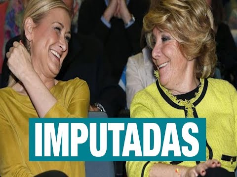 Aguirre y Cifuentes, imputadas por la caja B del PP de Madrid