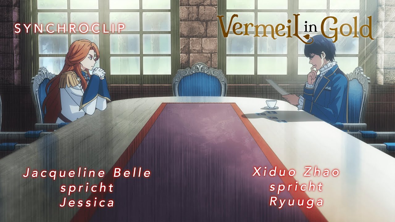 AniMoon Streams 'Vermeil in Gold' German-Dubbed Anime Clip With Jacqueline  Belle As Jessica & Xiduo Zhao voices Ryuuga