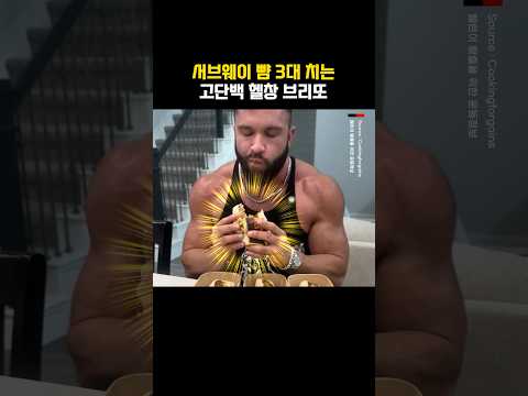 <strong>서브웨이</strong> 뺨 3대 치는 고단백 브리또