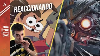 REACCIONANDO a *POOPEX LEGENDS #8* y al CORTO de BLOODHOUND hecho por fans! 😂