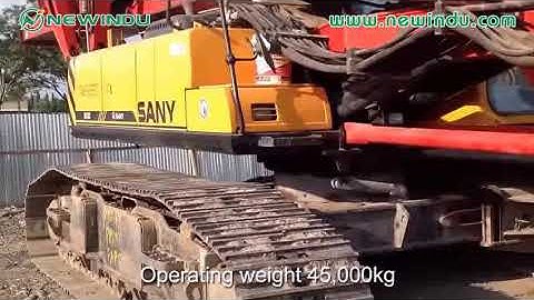 NEWINDU | SANY Rotary Drilling Rig SR150C | #Shwocase