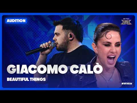 Giacomo Calò | “Beautiful things” | Audition Performance | X Factor 2026