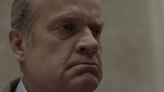 Jonathan Groff on "Boss" - S02E02 - Ian listens to Mayor Kane's Speech at City Hall