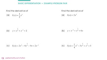 Y1 Differentiation » 2.4 Rules of Differentiation » Example (A-Level Maths)