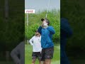 don't worry, no cars were hit. #colts #nfl #football #golf #tylerwarren #rileyleonard #challenge