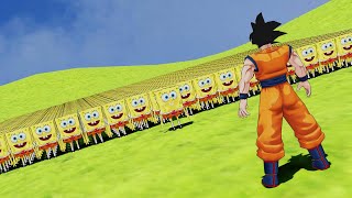 29,999,999,999 SPONGEBOBS VS GOKU ANIMATED