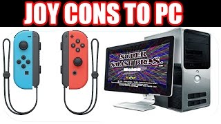 How to CONNECT Your Nintendo Switch JOY-CONS To Your COMPUTER! ! (Straight  to the Point Tutorials) 