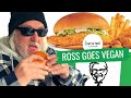 Ross Goes Vegan Day 7 (trying KFC's plant-based chicken sandwich!) | hot for food by Lauren Toyota