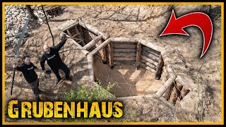 Grubenhaus - Wir lieben diesen !!!  - Bushcraft Camp Shelter Survival