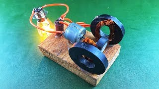 Free electricity generator , Amazing science energy new idea project 2019
