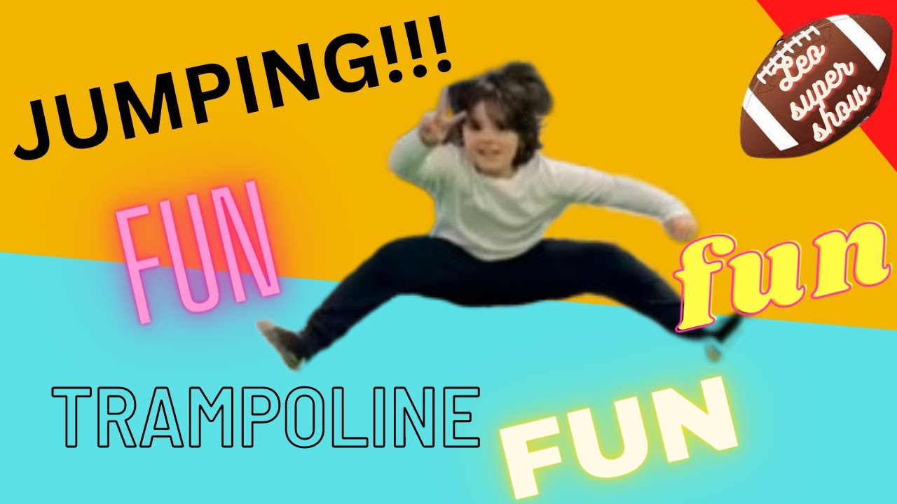 FUN FUN FUN JUMPING IN THE TRAMPOLINE CENTER YouTube