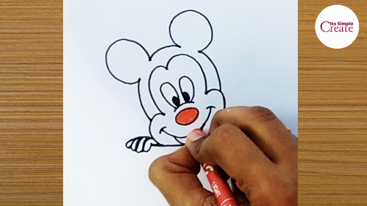 Different types of Mickey Mouse Face | Create Its Simple ...