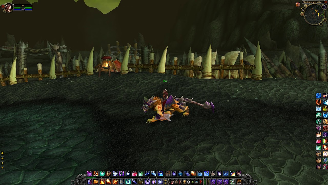 Swift Purple Windrider, WoW TBC - YouTube