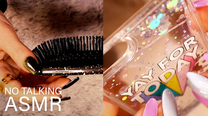 ASMR 6 Hours of Relaxing Background ASMR (🎧 NO TALKING | tapping, scratching, textured scratching)