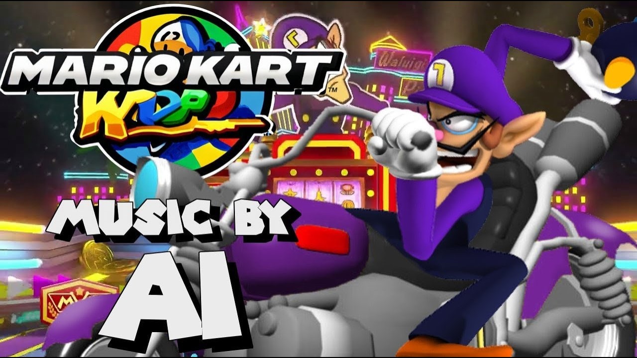 DS Waluigi Pinball, But It`s Continued By Ai - Mario Kart World Music