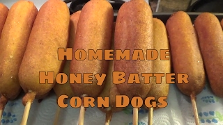 Homemade Honey Batter Corn Dogs Recipe