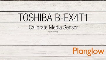 Tec BEX 4 Calibrate Media Sensors Refective