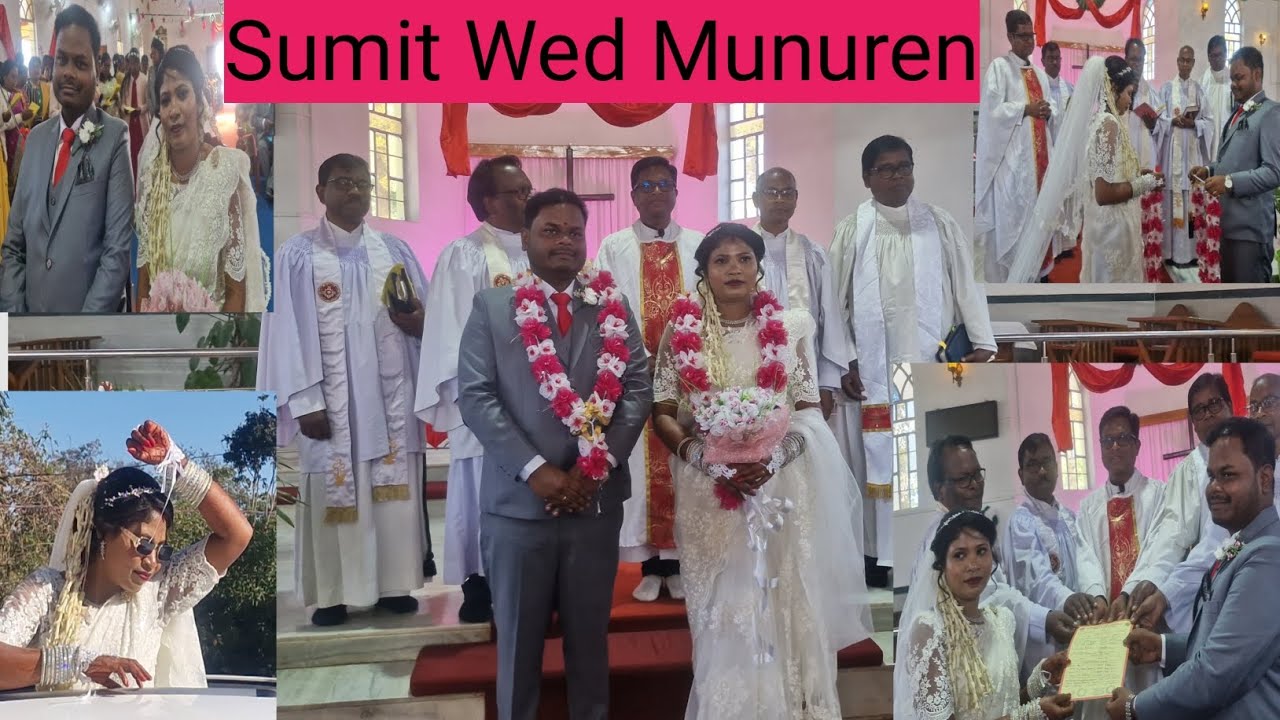 Sumit  Weds Munuren ♥️ // Christian wedding 👰‍♂️💍 // khunti. Ranchi 😘