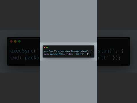 Node.js Package Publishing Automation #NodeJS