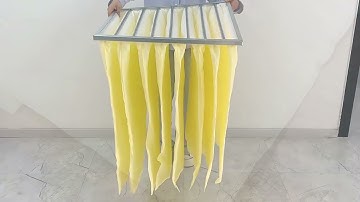 Best Pocket Air Filter | HVAC AHU Air Filter F5 F6 F7 F8 F9 Pocket Filter Bag for Ventilation System