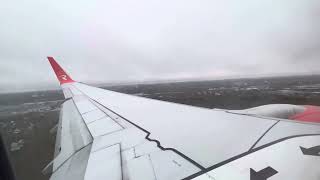 Посадка В Шереметьево В Ветреную Погоду. Boeing 737-900Er А/К «Россия»
