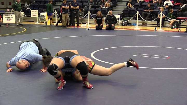 2015 SFU Invitational: 60 kg Francesca Giorgio vs....