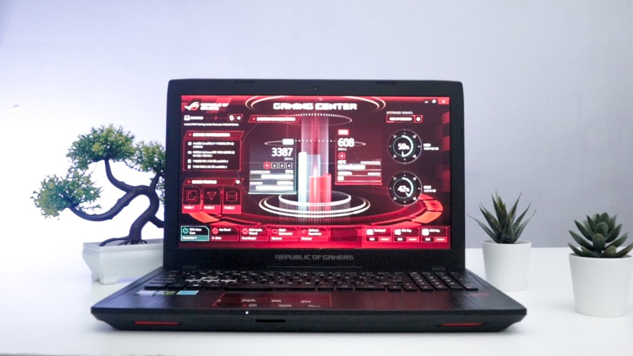 ASUS ROG GL553VD DI 2020! ( REKOMENDASI LAPTOP GAMMER DAN EDITOR