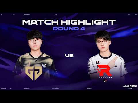 GEN vs KT 4라운드 매치 하이라이트 | 2026 LCK 로드 투 MSI